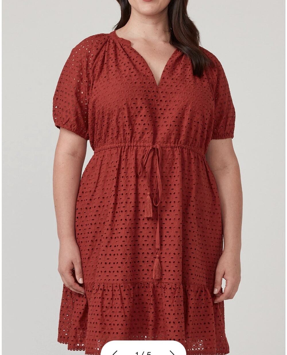Estelle Cordelia Dress Ginger New With Tags 2X/20W
